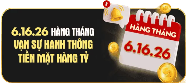 Thưởng nạp tiền VIP thbbet