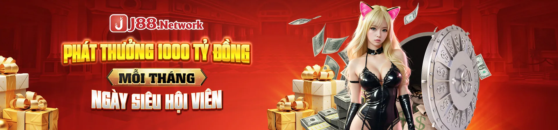 Trò chơi Nổ Hũ THBBET với biểu tượng quay số và tiền vàng rực rỡ